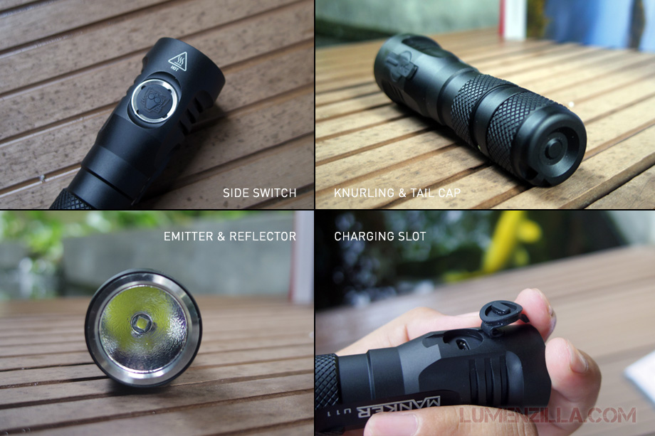 Details about   New Manker U11 USB Rechargeable Cree XP-L 1050LM LED Flashlight Torch Warm