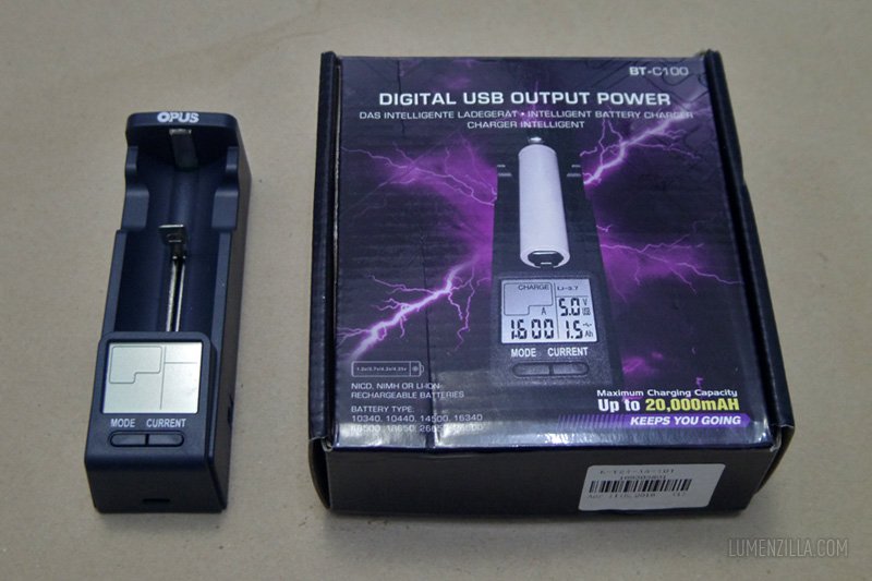 opus bt-c100 digital output battery charger