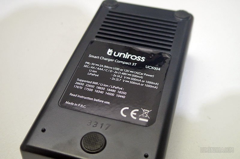 uniross photo battery charger instructions
