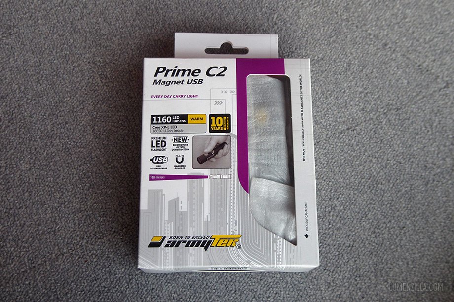 Armytek Prime C2 package